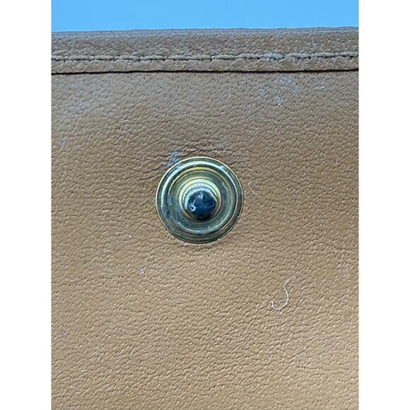 CELINE Vintage Wallet Macadam Triomphe Brown*Excellent Condition - Picture 8 of 10